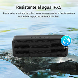 Altavoz Bluetooth con sonido HD, 20 horas de reproducción, portátil