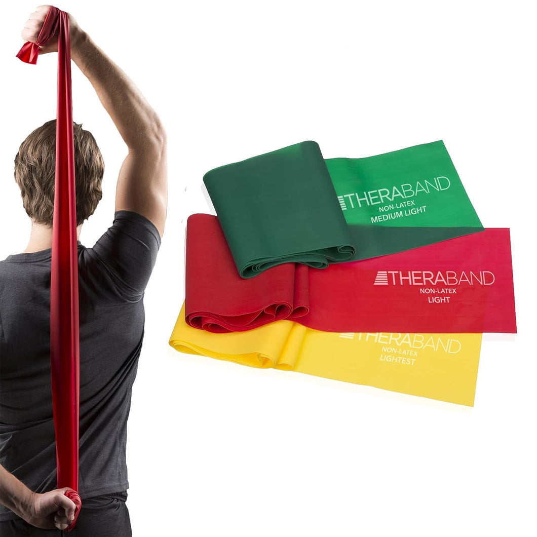 TheraBand - Juego de bandas de resistencia profesionales a24