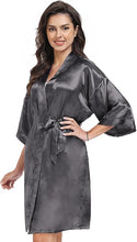 Cargar imagen en el visor de la galería, Bata de baño corta y ligera para mujer
