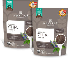 Cargar imagen en el visor de la galería, Navitas Organics Semillas de chía (8oz)
