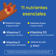 Cargar imagen en el visor de la galería, Multivitamínico para niños en gomitas para apoyo inmunológico- 190 gomitas EXP: 2027+
