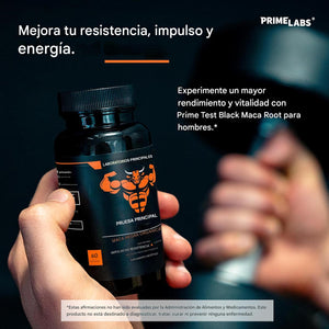 Cápsulas orgánicas de raíz de maca negra 1,200 mg