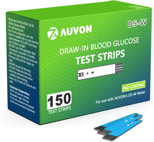 AUVON Tiras reactivas de glucosa en sangre