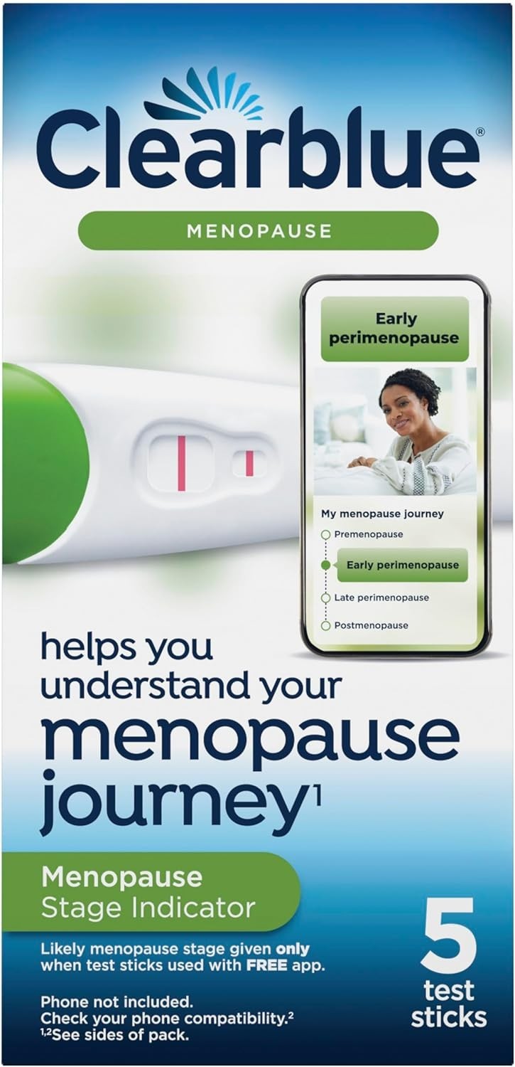 Pruebas de Indicador de etapa de menopausia Clearblue