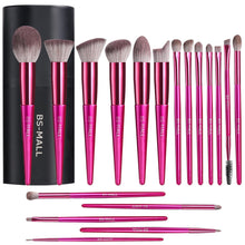 Cargar imagen en el visor de la galería, Juego de brochas de maquillaje, 18 piezas
