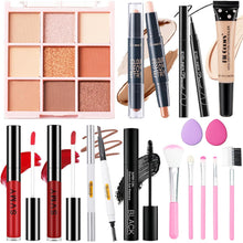 Cargar imagen en el visor de la galería, Set de maquillaje para mujeres
