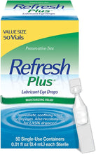 Cargar imagen en el visor de la galería, Refresh Plus - Gotas lubricantes para los ojos, sin conservantes Q1
