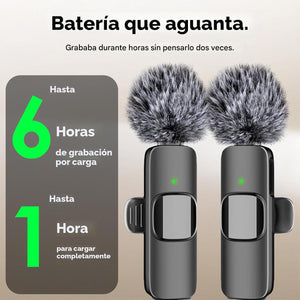 Mini Mic Pro (Último modelo) - Micrófono inalámbrico profesional para iPhone