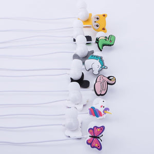 Auriculares de silicona de dibujos animados LN23