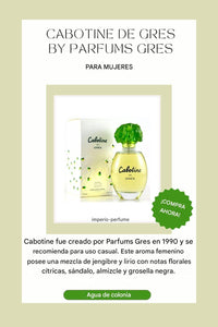 Cabotine De Gres por Parfums 3.4oz