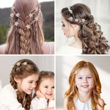 Cargar imagen en el visor de la galería, Pinzas pequeñas para el cabello de flores para mujer A21

