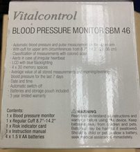 Cargar imagen en el visor de la galería, Monitor de presión arterial en la parte superior del brazo
