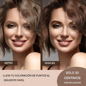 Kit para tintado de cejas, 30 aplicaciones