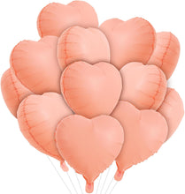 Cargar imagen en el visor de la galería, TONIFUL 30 globos rojos de 18 pulgadas con forma de corazón de San Valentín
