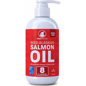 Aceite de salmón para perros y gatos 8 onzas