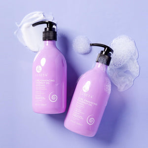 Luseta - Juego de champú y acondicionador para cabello rizado con aceite de coco,  A19