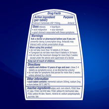 Cargar imagen en el visor de la galería, TUMS Tabletas, 8 unidades (paquete de 3)
