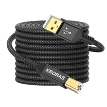 Cargar imagen en el visor de la galería, Cable de impresora USB 2.0, cable USB tipo A macho a B macho
