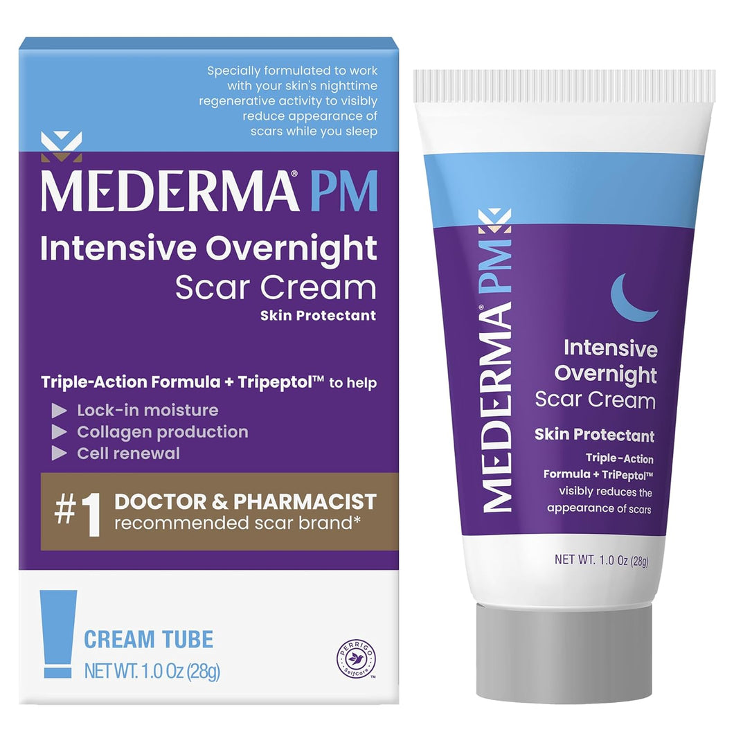 Mederma PM Crema intensiva para cicatrices de noche 1oz