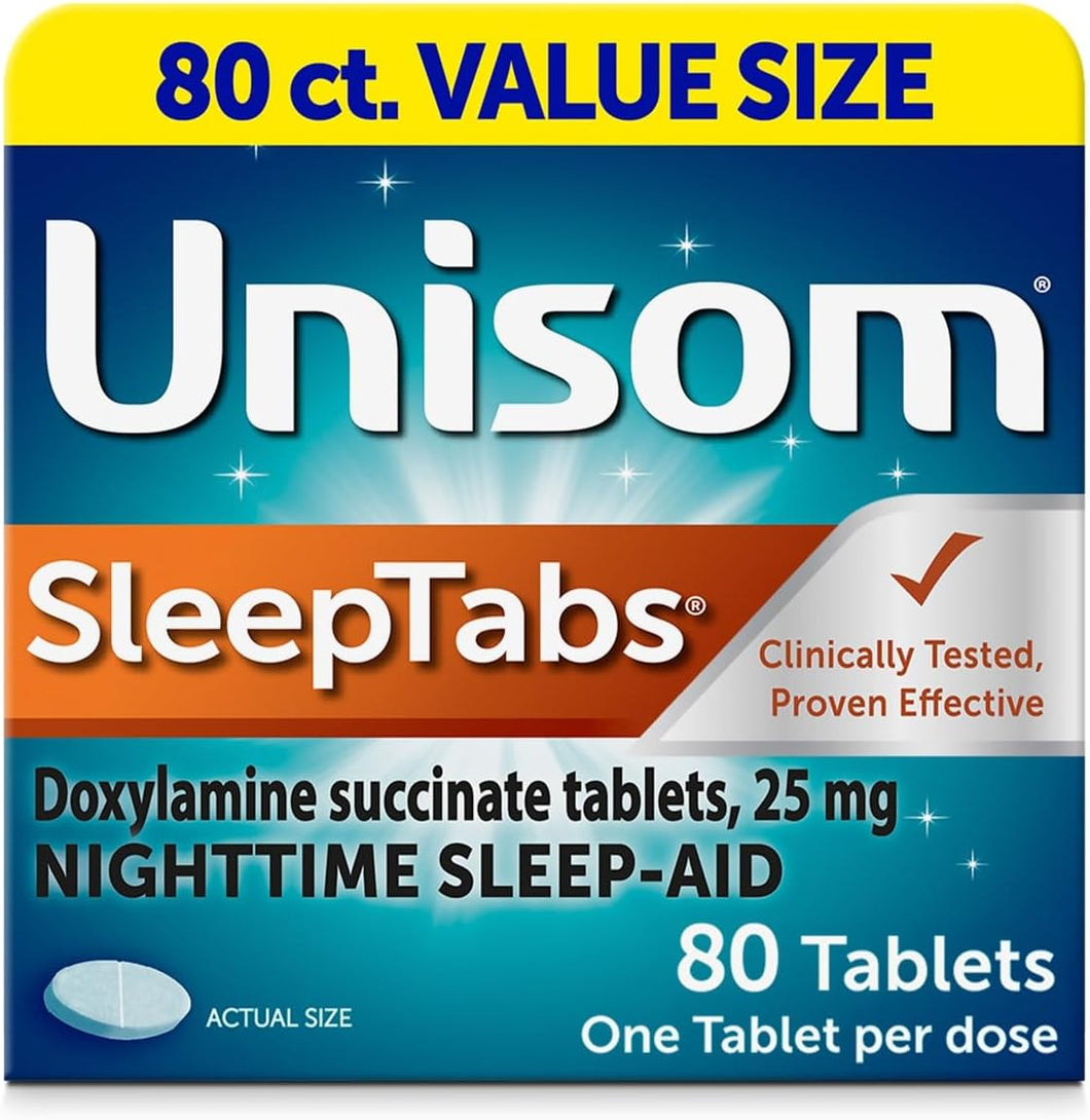 Unisom Tabletas para dormir, 80 unidades, 1 unidad