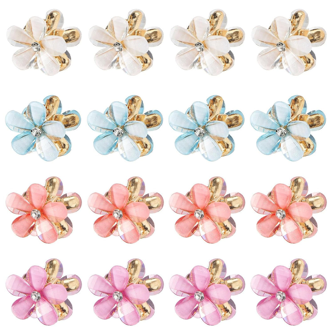 Pinzas pequeñas para el cabello de flores para mujer, A21