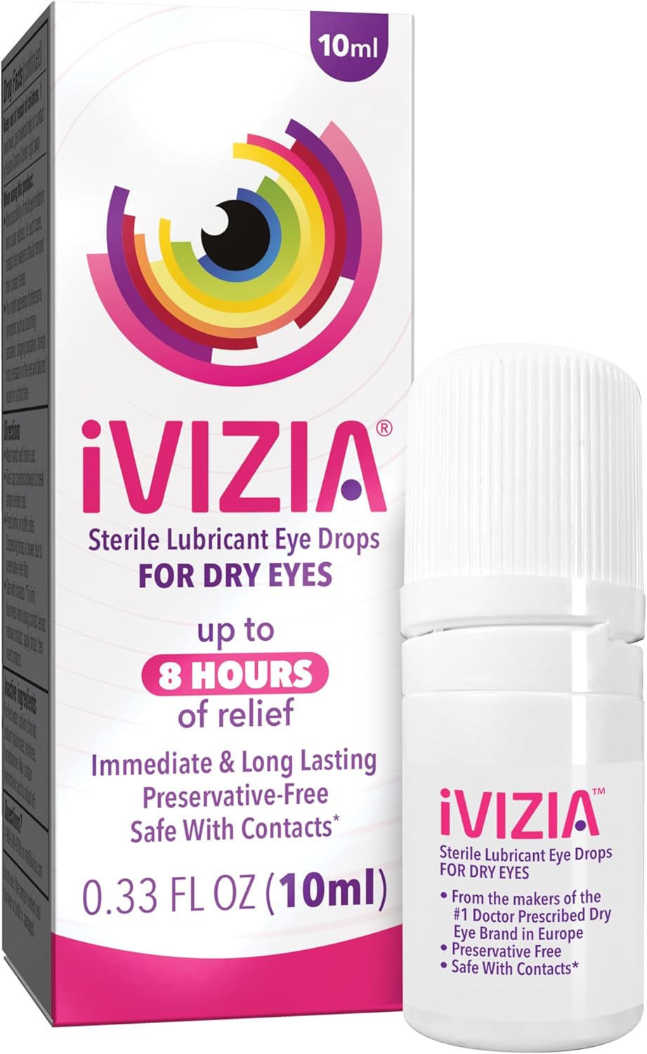 Gotas lubricantes estériles para ojos secos, a24
