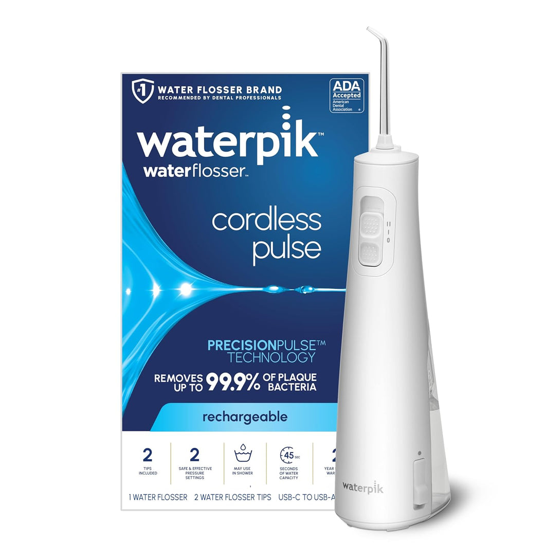 Irrigador de agua portátil recargable de pulso inalámbrico para dientes,  A24