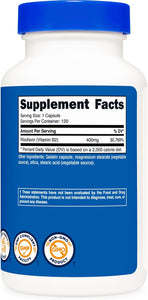 Vitamina B2 400mg 120 cápsulas
