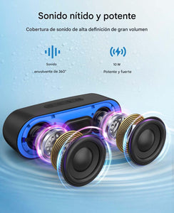 Altavoz Bluetooth portátil 24 horas
