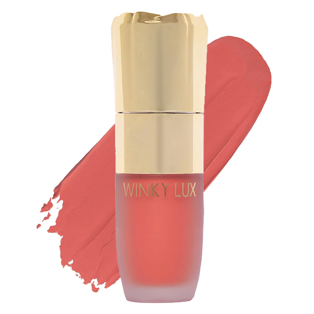 Winky Lux Rubor líquido Cheeky Rose, varita de rubor en crema de gel