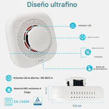 Cargar imagen en el visor de la galería, Detector de humo
