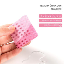 Cargar imagen en el visor de la galería, 600 Toallitas de uñas sin pelusas, color rosa o blanco
