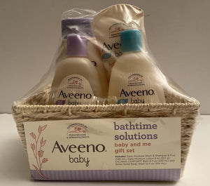 Set de regalo para prevenir la piel seca Aveeno Baby
