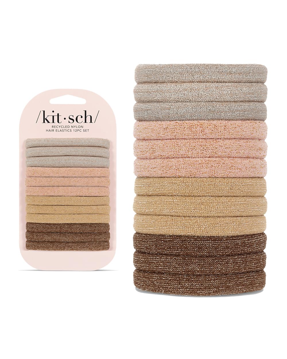 Lazos elásticos para el cabello para mujer, a21 lazos gruesos para el cabello no dañan