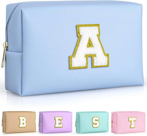 TOPEAST - Bolso de maquillaje para mujer, A22  Azul-cielo