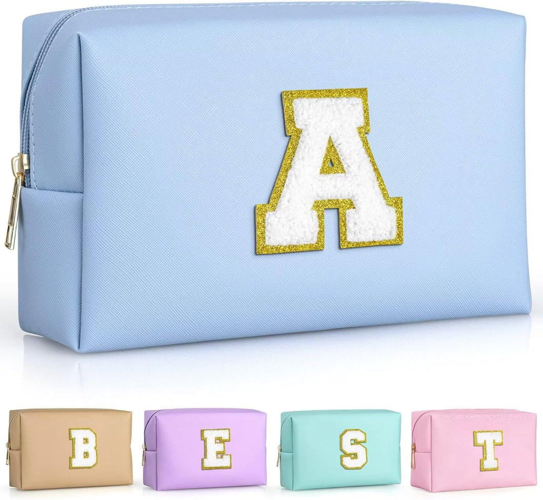TOPEAST - Bolso de maquillaje para mujer, A22  Azul-cielo