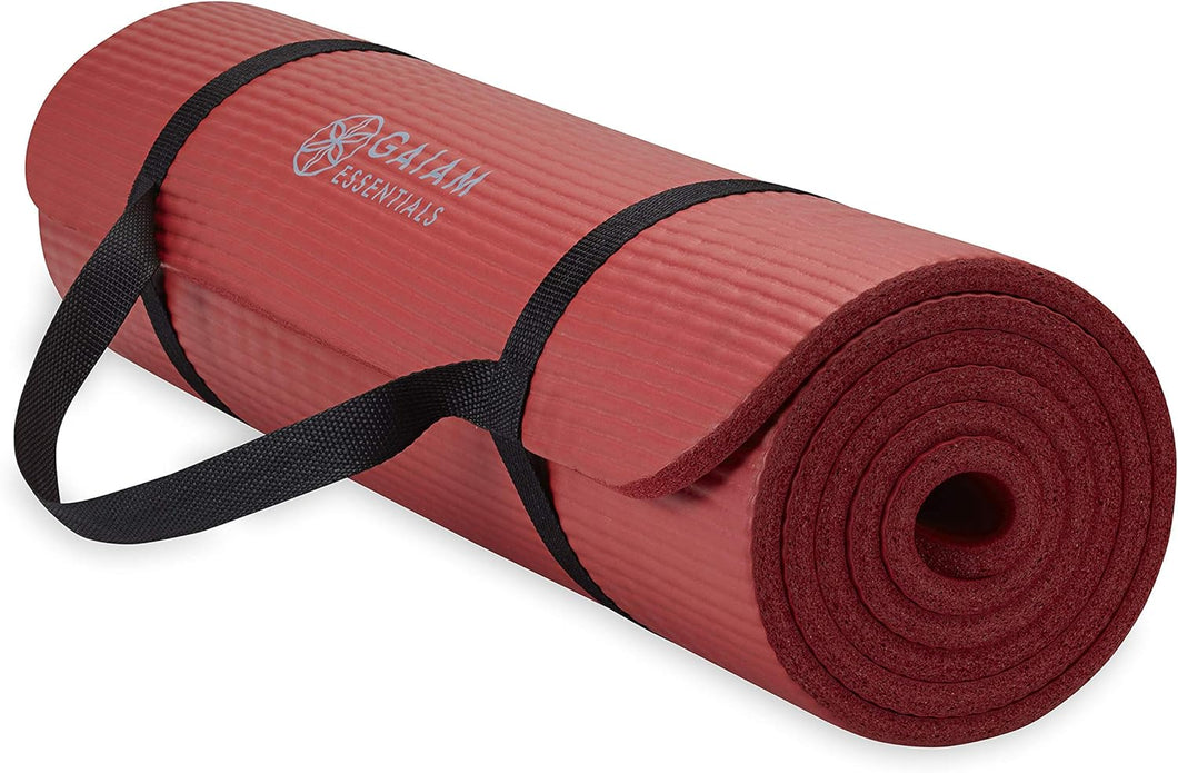 Essentials Tapete de yoga grueso para acondicionamiento a24