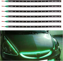 Cargar imagen en el visor de la galería, Tira de luz LED para debajo de la carrocería, tira de luz flexible de 12 V
