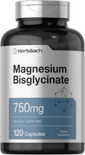Cargar imagen en el visor de la galería, Bisglicinato de magnesio 120 cápsulas 750 mg
