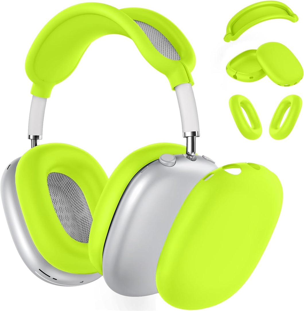 Funda de silicona para audífonos AirPods Max - Funda antiarañazos para almohadillas LN23