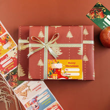 Cargar imagen en el visor de la galería, Etiquetas adhesivas de nombre de Navidad, etiquetas autoadhesivas, 250 unidades, etiquetas de regalo de Navidad, etiquetas autoadhesivas, calcomanías de regalos de Navidad, calcomanías para regalos A19
