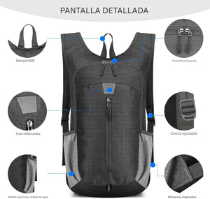 Mochila plegable impermeable ligera