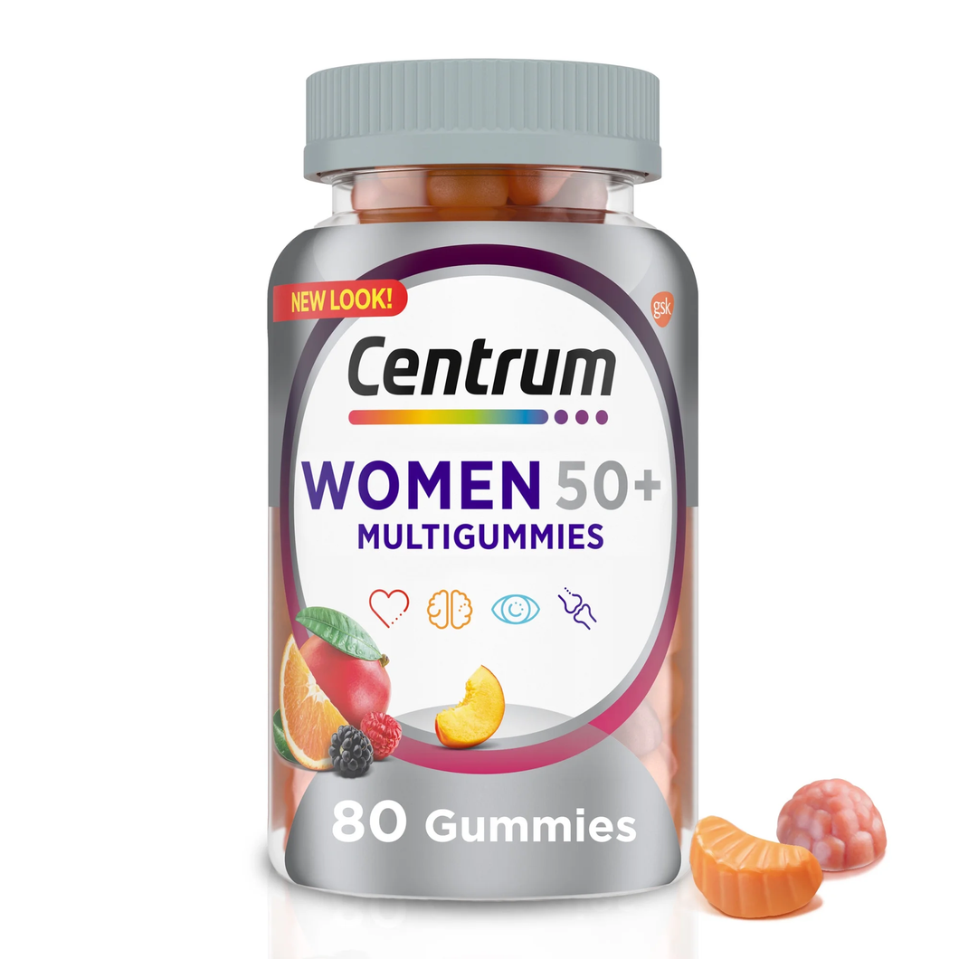 Centrum Gomitas Multivitamínicas para mujeres mayores de 50+ años