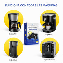 Cargar imagen en el visor de la galería, Limpiador descalcificador en polvo (6 usos) para cafeteras
