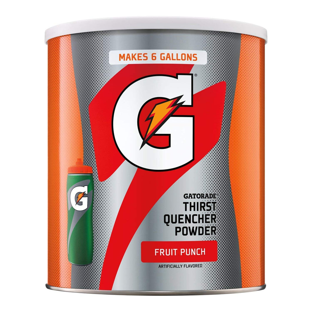 Gatorade Powder Canister Fruit Punch, 51 onzas