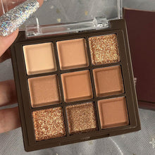 Cargar imagen en el visor de la galería, Paleta de sombras de ojos marrón nude neutro, paleta de sombra de ojos de color marrón oscuro, bronce y crema desnuda, paleta de sombra de ojos a22  natural altamente pigmentada para ojos marrones
