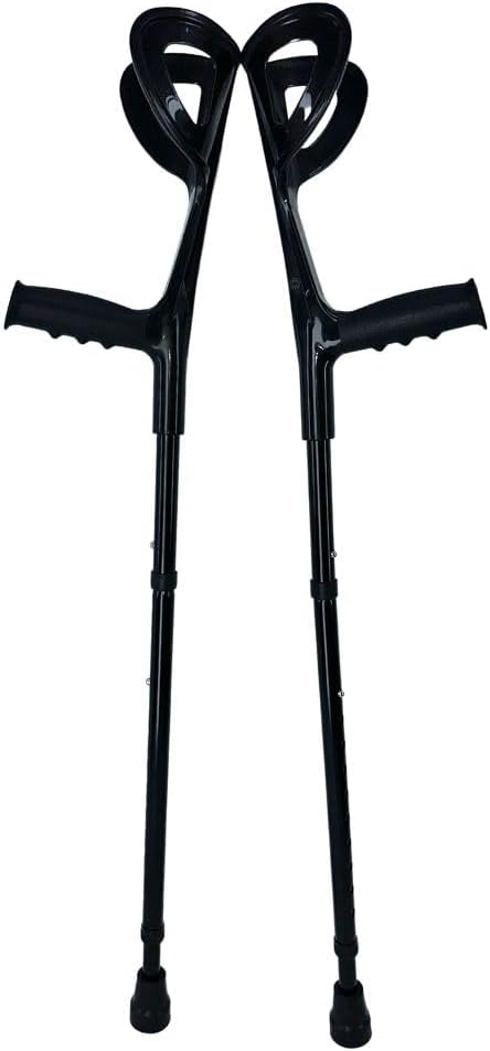 Muletas plegables para antebrazo para adultos