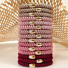 Cargar imagen en el visor de la galería, 15 pulseras para el cabello, ligas para el cabello para mujeres y hombres,  a21
