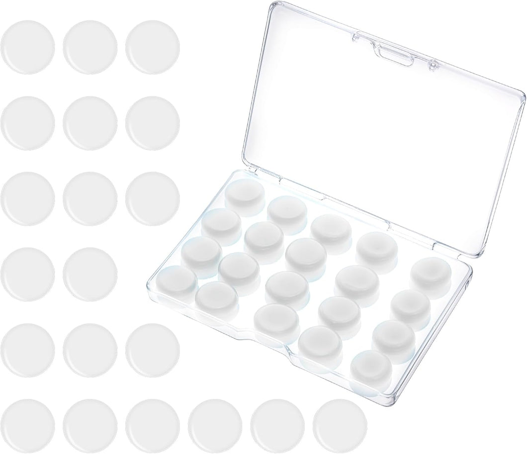 20 tapones de silicona para los oídos para dormir