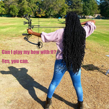 Cargar imagen en el visor de la galería, 36 pulgadas, 7 paquetes de rastas suaves de ganchillo de cabello entero
